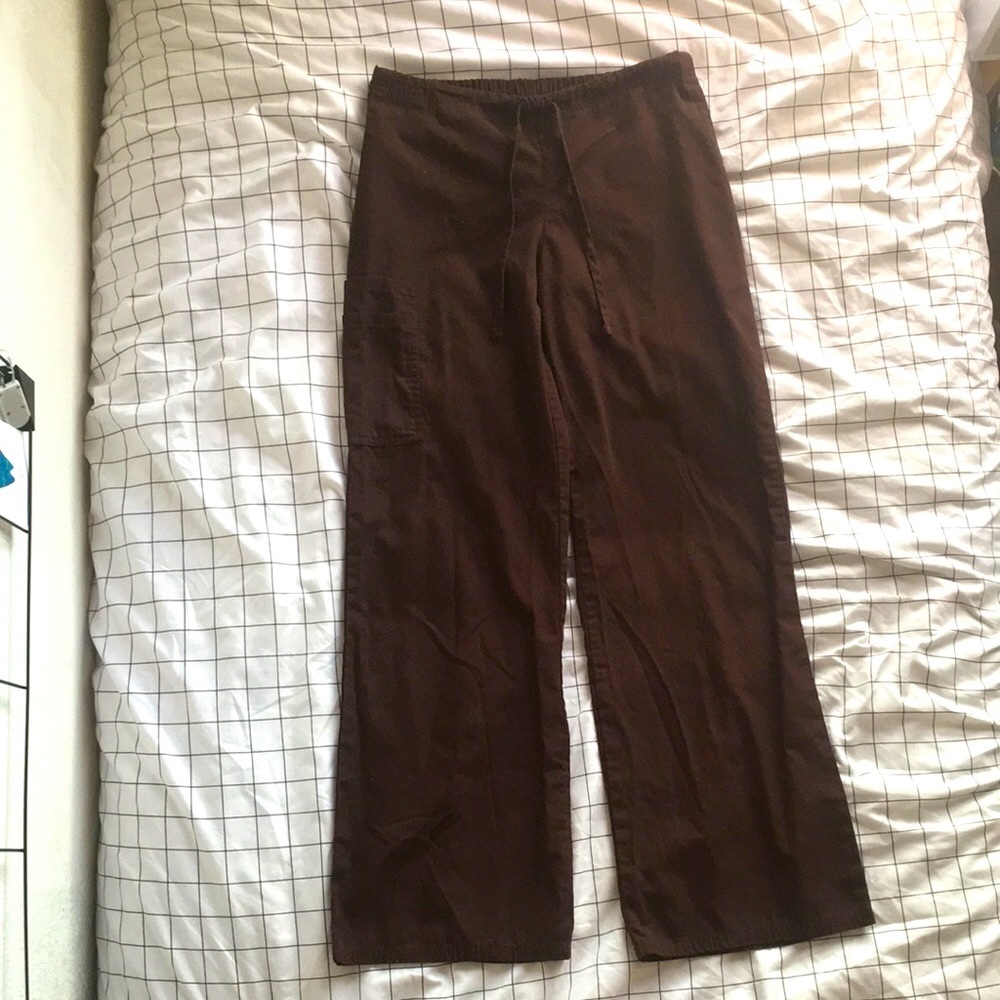 SB brown scrubs